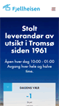 Mobile Screenshot of fjellheisen.no